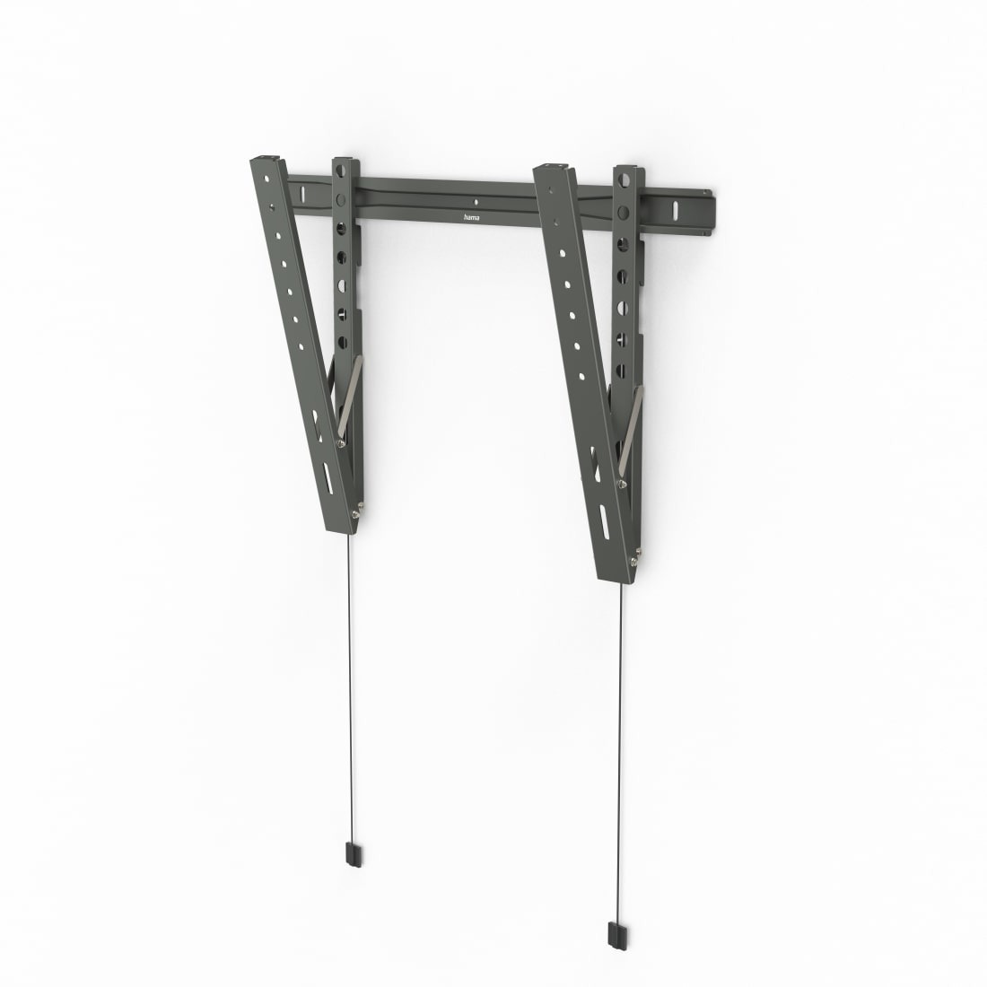 Expert TV muurbeugels - Hama Tv-muurbeugel TILT Ultraslim, 229 cm (90), 600x400, plat TV beugel Antraciet aanbieding