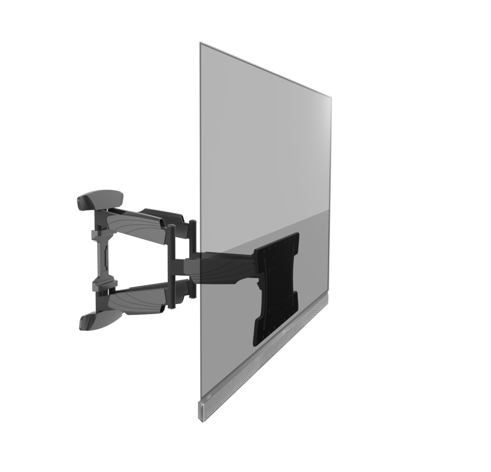 Cavus WME104 Muursteun dubbele arm 32-70 OLED TV beugel Zwart aanbieding